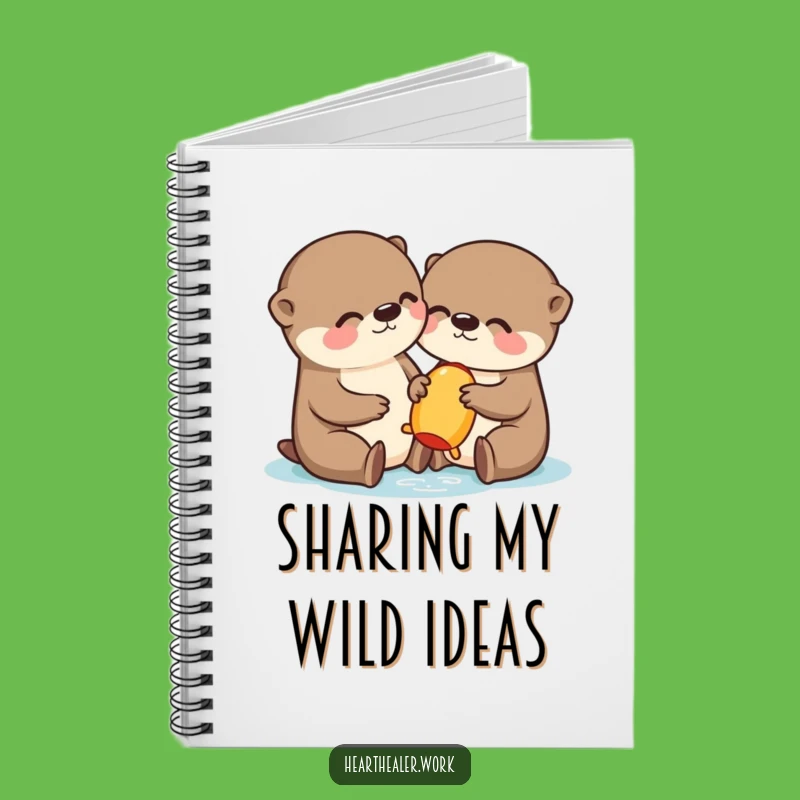 Funny Kawaii Otter Notebook: Jot Down Ideas with Adorable Humor!